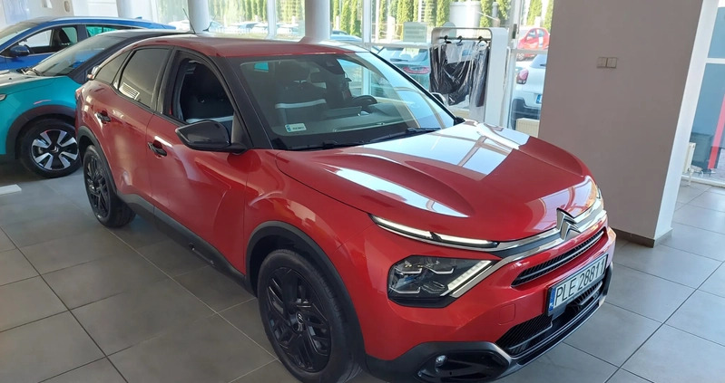 Citroen C4 cena 83500 przebieg: 45103, rok produkcji 2021 z Chojnice małe 301